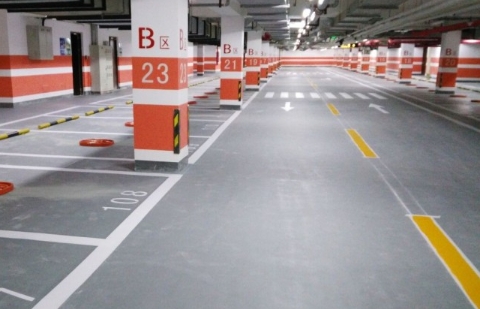 江門道路車位劃線